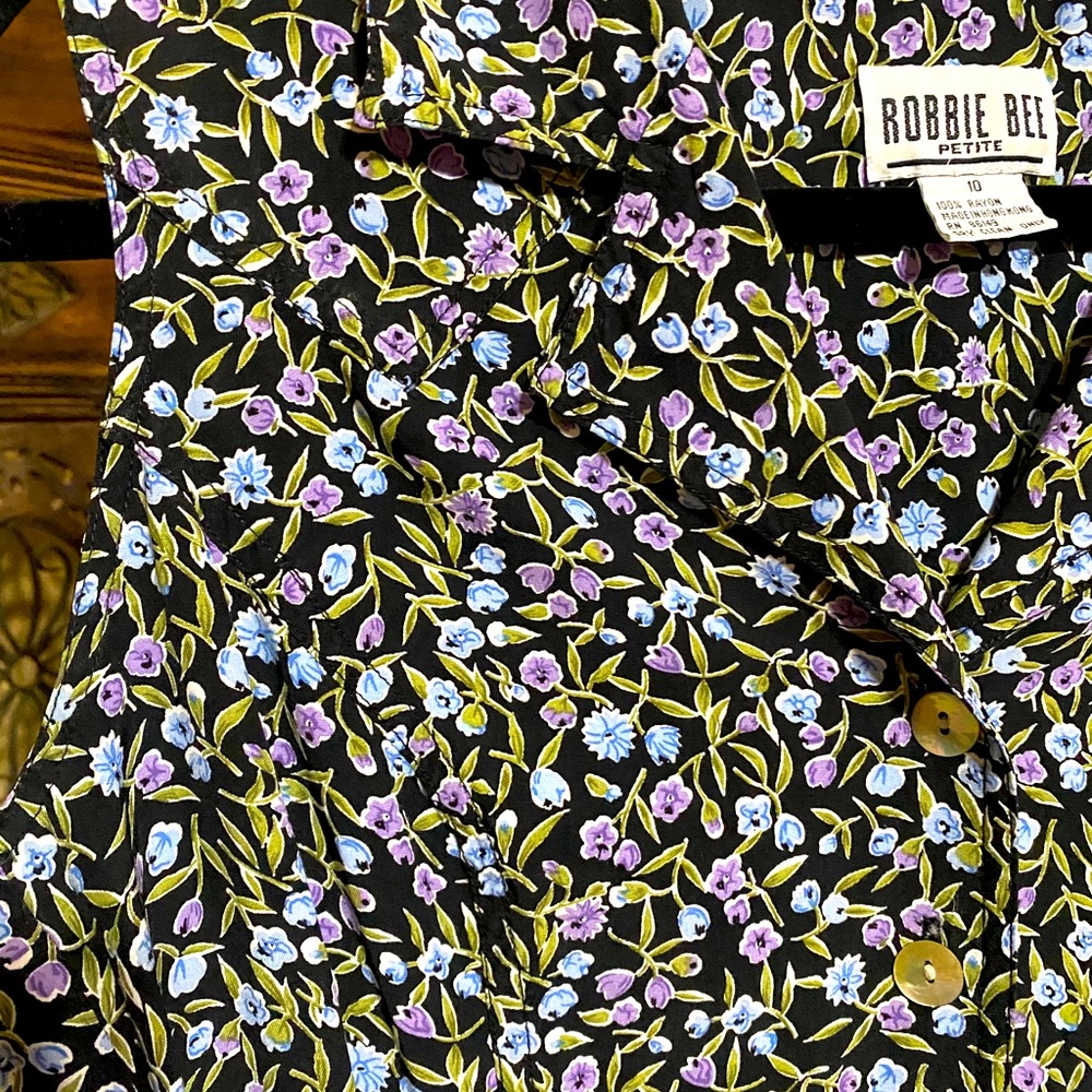 Robbie Bee Vintage 90s sleeveless long dress